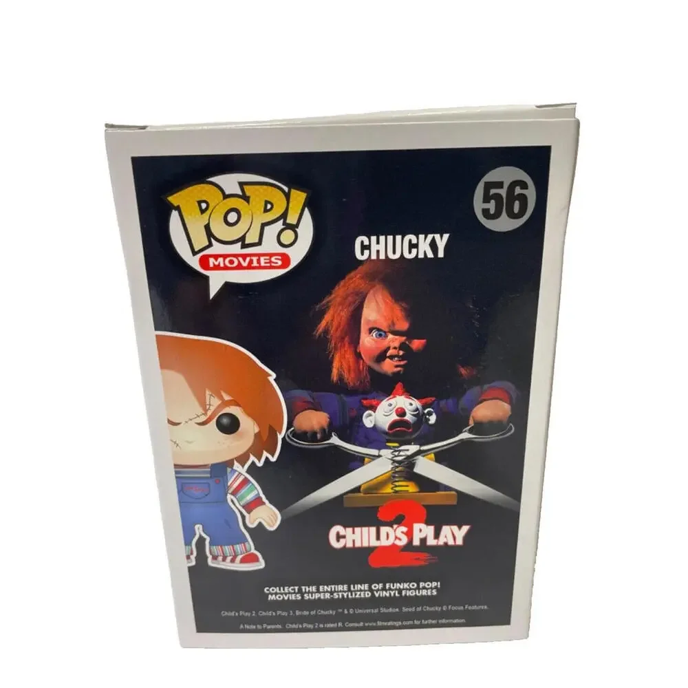 Funko Pop! Movies Childs Play 2 Chucky Vinyl Figure 56 NIB Factory Sealed Mint - Picture 3 of 6